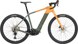 Salsa Tributary C GRX 820 Ebike - 29", Carbon, Dark Pine/Terracotta